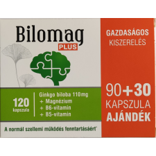  BILOMAG PLUS GINKGO BILOBA 110MG KAPSZ. 90+30 vitamin és táplálékkiegészítő