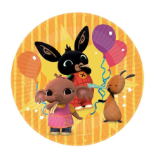 Bing nyuszi papírtányér sárga 8 db-os 23cm party kellék