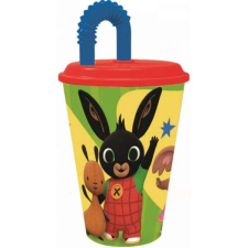 Bing nyuszis szívószálas pohár - 430 ml itatópohár