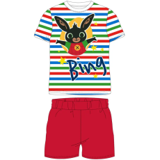 Bing Striped gyerek rövid pizsama 116 cm