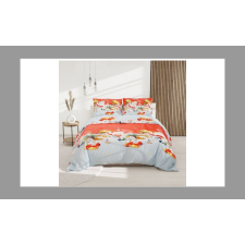 Bingoo 4 részes karácsonyi pamut ágynemű garnitúra télapó hóemberrel A5 lakástextília