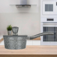 Bingoo Alumínium nyeles lábas GRANITE 16 cm 40050816-A edény