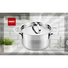 Bingoo BANQUET rozsdamentes fazék CASSIDA New Line 3,6l 48RW0612H20-A edény