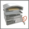 Bingoo Cattara NAPOLI asztali gázgrill + pizza sütő + grilllap 14101