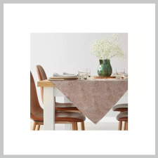 Bingoo Isla banánlevél mintás jacquard asztalterítő Sötét bézs 85x85 cm HS440381 lakástextília