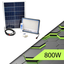 Bingoo Jortan napelemes LED lámpa távirányítóval 800W JTBS800W kültéri világítás