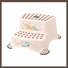 Bingoo Műanyag dupla lépcsős fellépő DOG 53995373 létra és állvány