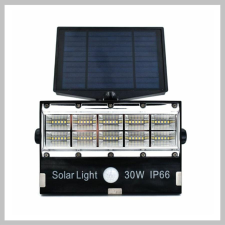 Bingoo Napelemes 50LED-es 30W mozgásérzékelő Lámpa T8502SMD kültéri világítás