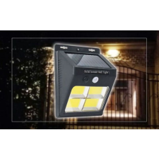 Bingoo Napelemes fali kültéri LED lámpa mozgásérzékelős 4 COB YX-601COB-4 kültéri világítás
