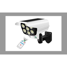 Bingoo Napelemes mozgásérzékelős LED lámpa és álkamera távirányítóval QG-T08 megfigyelő kamera