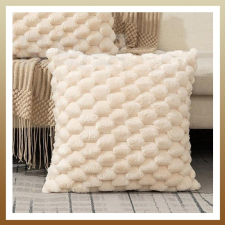 Bingoo Párnahuzat 45 x 45 cm krémszínű POD153 lakástextília