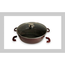 Bingoo SILVER KING - MÁRVÁNYBEVONATÚ LAPOS LÁBAS (32CM) - SR-3032 edény