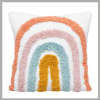 Bingoo Szivárvány mintás puha díszpárna ZTN 194013