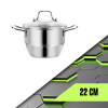 Bingoo Victor edény fedővel 22cm V-SGZ22