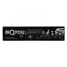 Bio2You natúr fehérító fogkrém aktív faszénnel 100 ml fogkrém