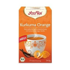 Bio élelmiszer Yogi bio tea kurkuma narancs 17x2g 34 g tea