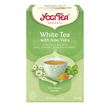 BIO Fehér tea aloe verával 17x1,8g Yogi White Tea tea