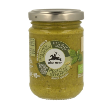  BIO Genovai bazsalikomszósz (pesto) 130g Alce Nero alapvető élelmiszer