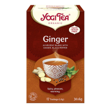 BIO Gyömbér tea 17x1,8g Yogi Ginger gyógytea