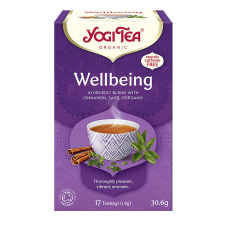 BIO Jó közérzet tea 17x1,8g Yogi Wellbeing gyógytea