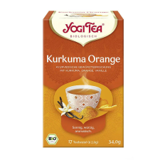 BIO Kurkuma narancs tea 17x2,0g Yogi Kurkuma Orange tea