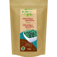 Bio Menü BioMenü bio chlorella és spirulina tabletta 125 g gyógyhatású készítmény
