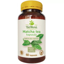 Bio Menü BioMenü BIO Matcha tea kapszula 60db vitamin és táplálékkiegészítő