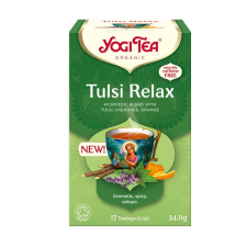  BIO Pihentető Tulsi tea 17x2g Yogi Tulsi Relax sütés és főzés