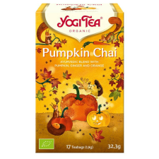 BIO Sütőtökös chai tea 17x1,9g Yogi Pumpkin Chai tea