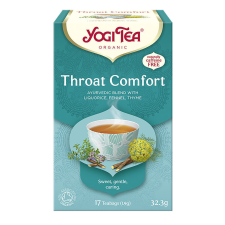 BIO Toroknyugtató herba tea Yogi Throat Comfort gyógytea