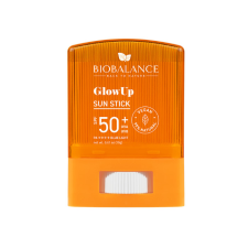 Biobalance Glow Up ragyogást fokozó vízálló fényvédő stick arcra SPF50+ 19 g naptej, napolaj
