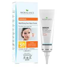 Biobalance HIDRATÁLÓ ÉS MATTÍTÓ VÍZÁLLÓ FÉNYVÉDŐ ARCKRÉM SPF 50+ 40ML arckrém