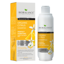 Biobalance TISZTÍTÓ SAMPON BIO CITROMMAL ZSÍROS HAJRA 330ML sampon