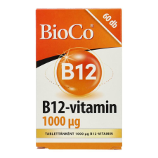  BIOCO B12-VITAMIN 1000MG TABLETTA 60DB vitamin és táplálékkiegészítő
