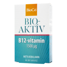 BioCo Bioaktív B12-vitamin 1500 mcg tabletta 60 db vitamin és táplálékkiegészítő
