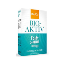 BioCo BIOAKTÍV Folát 30db vitamin és táplálékkiegészítő