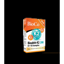 BioCo Bioaktív K2 200MCG K1+D3 Komplex Tabletta 60db vitamin és táplálékkiegészítő