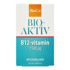 BioCo BIOCO B12-VITAMIN 1500MG BIOAKTÍV TABL. vitamin és táplálékkiegészítő