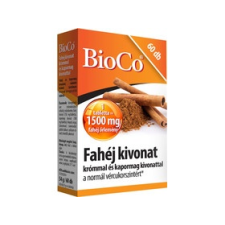 BioCo BioCo Fahéj kivonat tabletta 60db 1500mg gyógyhatású készítmény