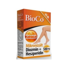 BioCo BioCo Mikronizált Diozmin + Heszperidin 500 mg tabletta 60 db gyógyhatású készítmény