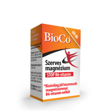 BioCo Bioco szerves magnézium stop b6-vitamin tabletta 60 db vitamin és táplálékkiegészítő