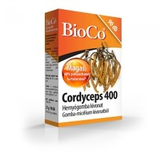 BioCo Cordyceps 400 (Hernyógomba kivonat) tabletta 90 db vitamin és táplálékkiegészítő