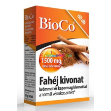 BioCo Fahéj kivonat 60 db tabletta, kapormag és króm - BioCo vitamin és táplálékkiegészítő