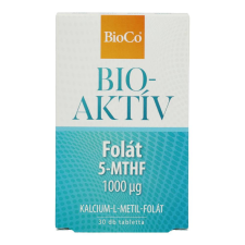 BIOCO FOLÁT 5-MTHF 1000MG BIOAKTÍV TABL. vitamin és táplálékkiegészítő
