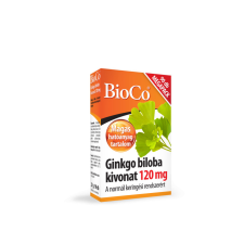 BioCo Ginkgo Biloba kivonat 120mg 90db tabletta vitamin és táplálékkiegészítő