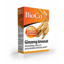  Bioco Ginzeng Kivonat tabletta 60 db (Ginseng) gyógyhatású készítmény