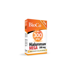  BIOCO HIALURONSAV 300MG MEGA TABLETTA 60X vitamin és táplálékkiegészítő
