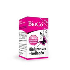 BioCo Hialuronsav +Kollagén 30 sb vitamin és táplálékkiegészítő