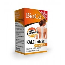 BioCo Kalci-citrát és D3-vitamin Megapack tabletta 90 db vitamin és táplálékkiegészítő
