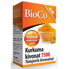  BIOCO KURKUMA KIVONAT 7500 KAPSZULA vitamin és táplálékkiegészítő